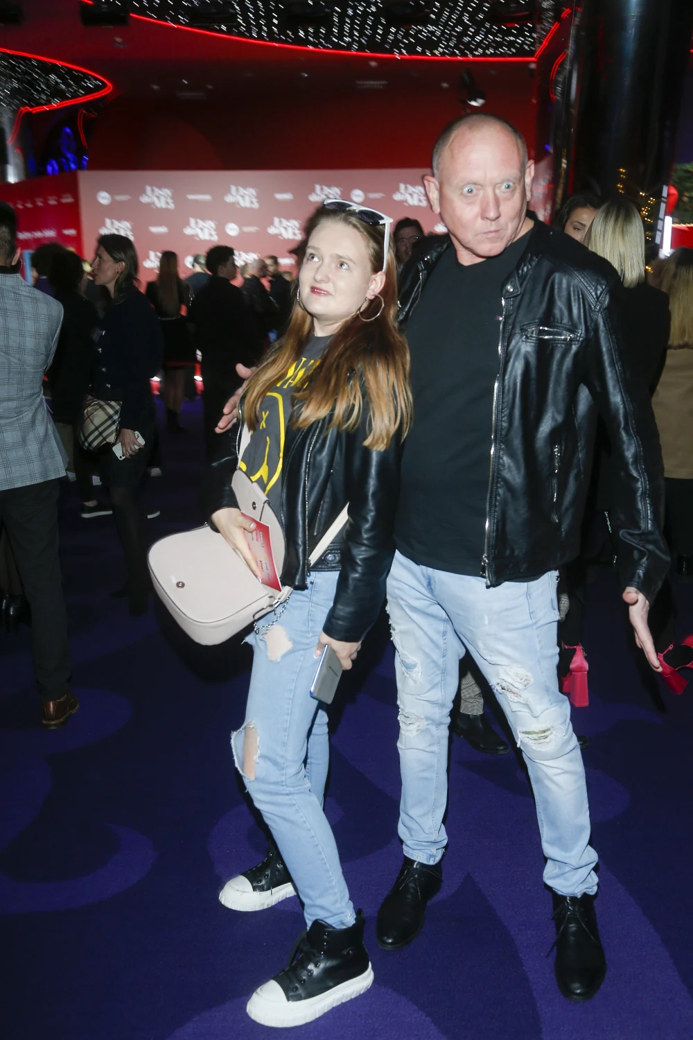 Paweł Burczyk z córką Wiktorią