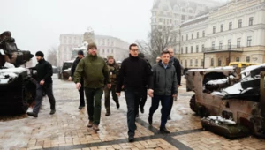Premier Mateusz Morawiecki z wizytą w Kijowie