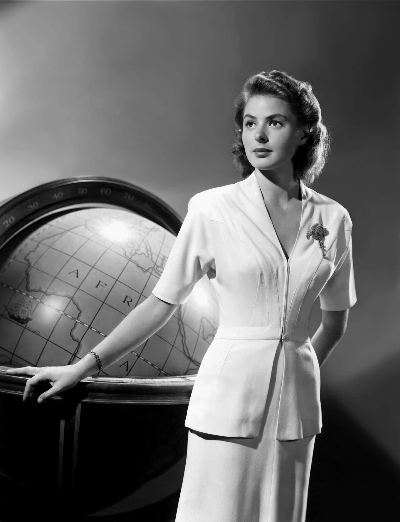 Ingrid Bergman jako Ilsa Lund "Casablanca" (1942)