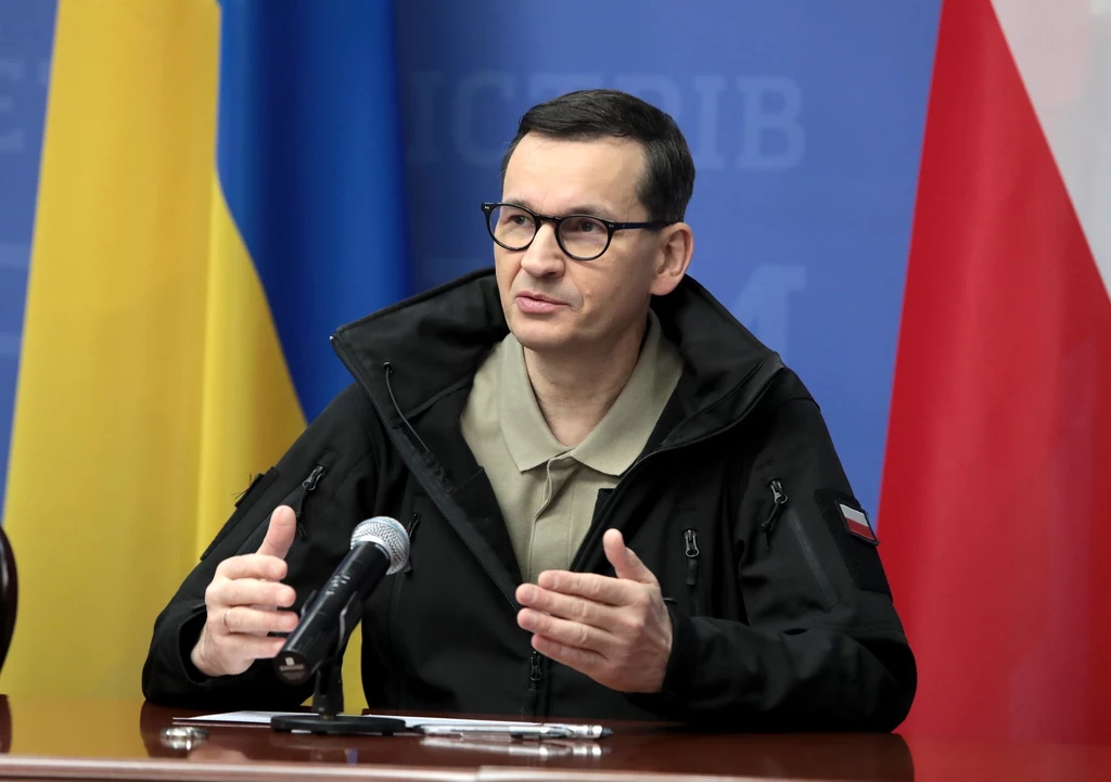 Premier Mateusz Morawiecki z wizytą w Kijowie Premier Mateusz Morawiecki z wizytą w Kijowie