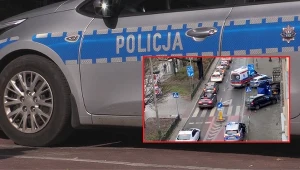 Wypadek przy ulicy Dietla w Krakowie. Mężczyzna spadł z wysokości