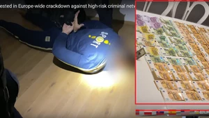 Zdjęcia z akcji opublikowane przez Europol 