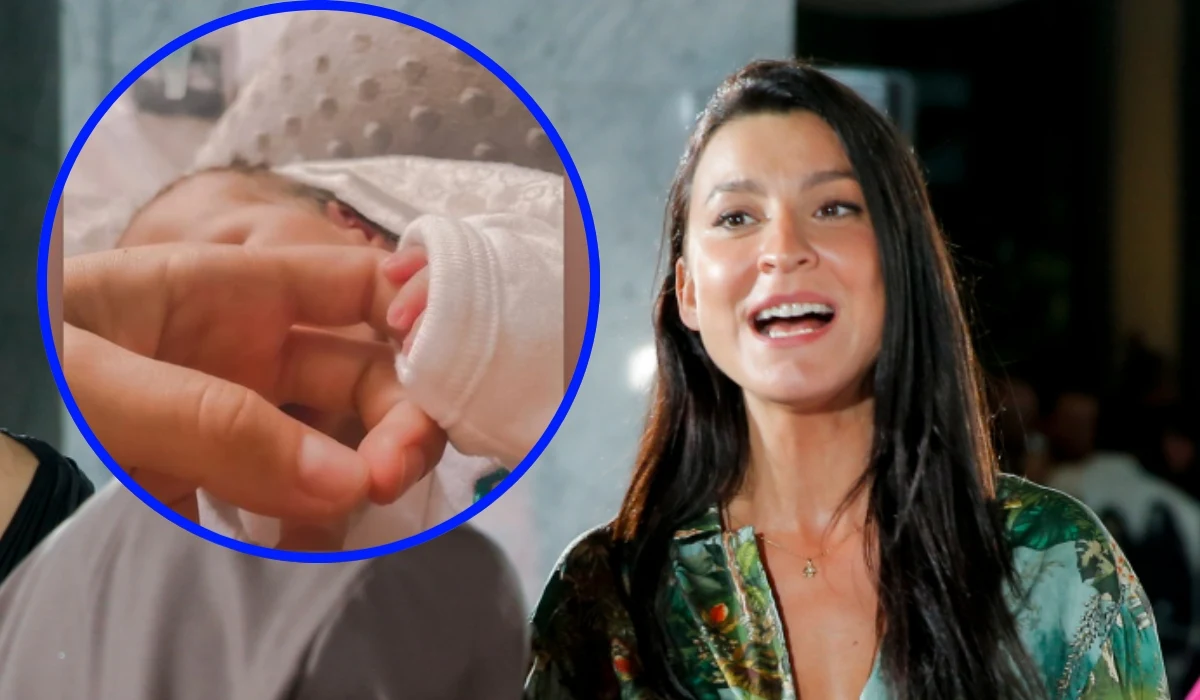 Barbara Pasek z synkiem Barbara Pasek z synkiem