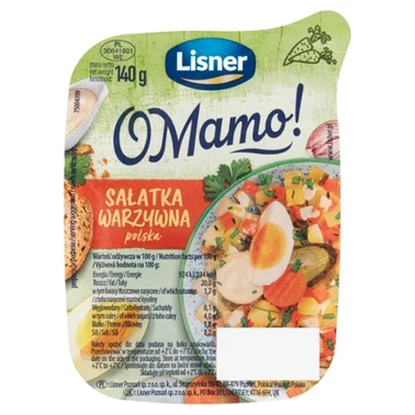 Lisner O Mamo! Sałatka warzywna polska 140 g - 1