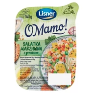 Lisner O Mamo! Sałatka warzywna z groszkiem 140 g