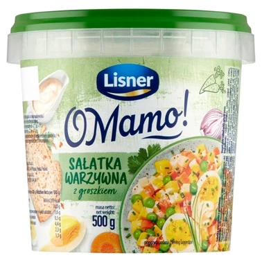 Lisner O Mamo! Sałatka warzywna z groszkiem 500 g - 1