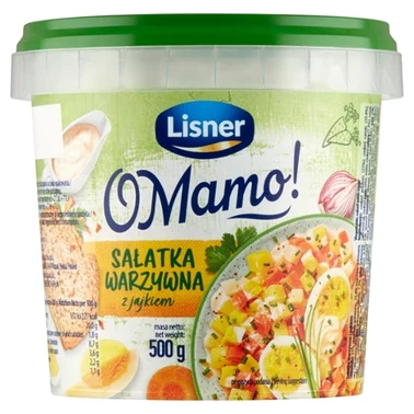 Lisner O Mamo! Sałatka warzywna z jajkiem 500 g - 1