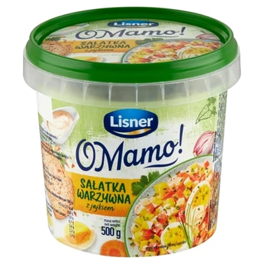 Lisner O Mamo! Sałatka warzywna z jajkiem 500 g - 0