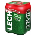 Lech Premium Piwo jasne 4 x 500 ml