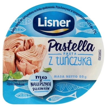 Lisner Pastella Pasta z tuńczyka 80 g - 1