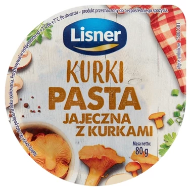 Lisner Pasta jajeczna z kurkami 80 g - 3