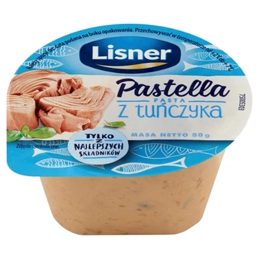 Lisner Pastella Pasta z tuńczyka 80 g - 0