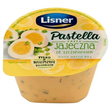 Lisner Pastella Pasta jajeczna ze szczypiorkiem 80 g - 0