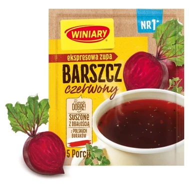 Winiary ekspresowa zupa Barszcz czerwony 60 g - 1