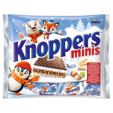 Knoppers Minis Wafelek nadziewany 200 g - 1