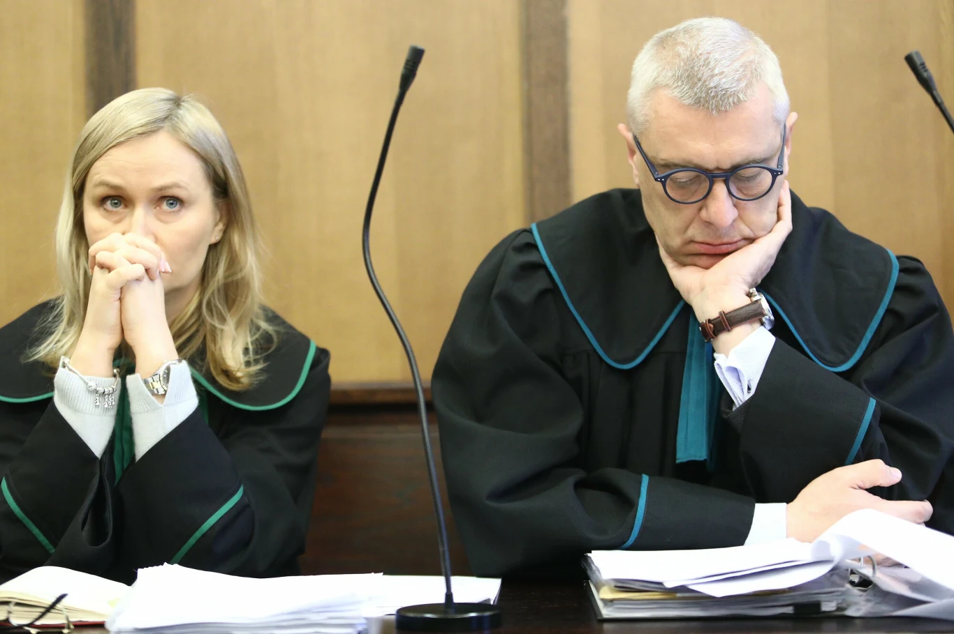 Barbara Giertych i Roman Giertych Barbara Giertych i Roman Giertych