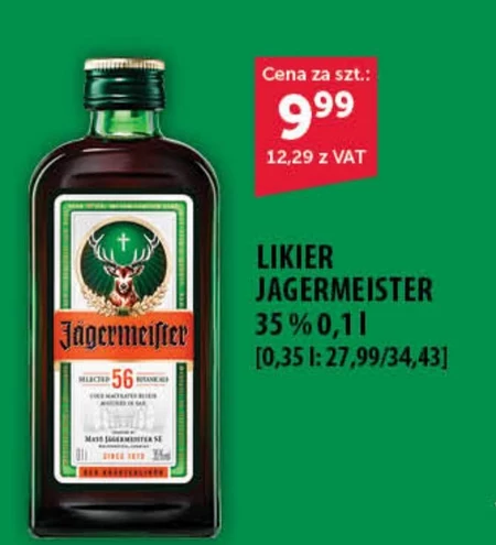 Jägermeister Likier ziołowy 100 ml