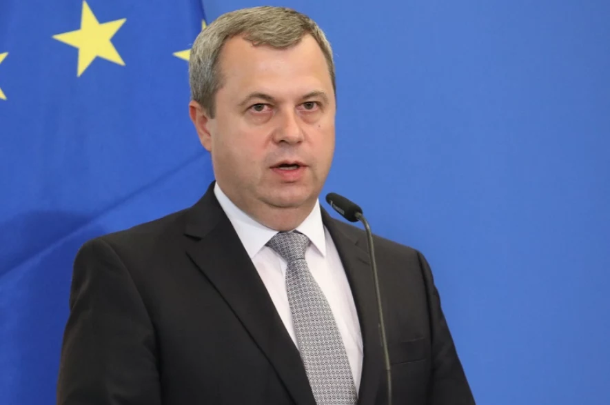 Na zdjęciou Rafał Gawin, szef URE