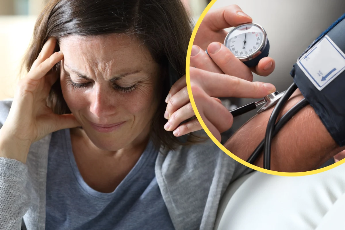 Wysokie wartości ciśnienia tętniczego mogą być przyczyną bólu głowy, rozdrażnienia i zmęczenia Wysokie wartości ciśnienia tętniczego mogą być przyczyną bólu głowy, rozdrażnienia i zmęczenia