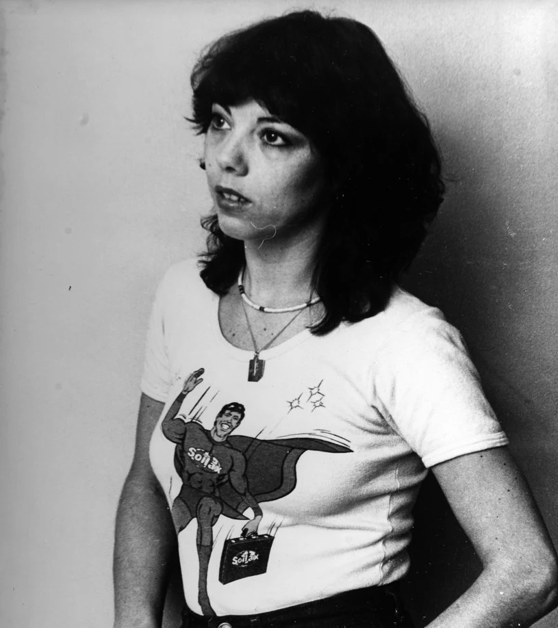Aktorka Krystyna Podleska na początku lat 80.