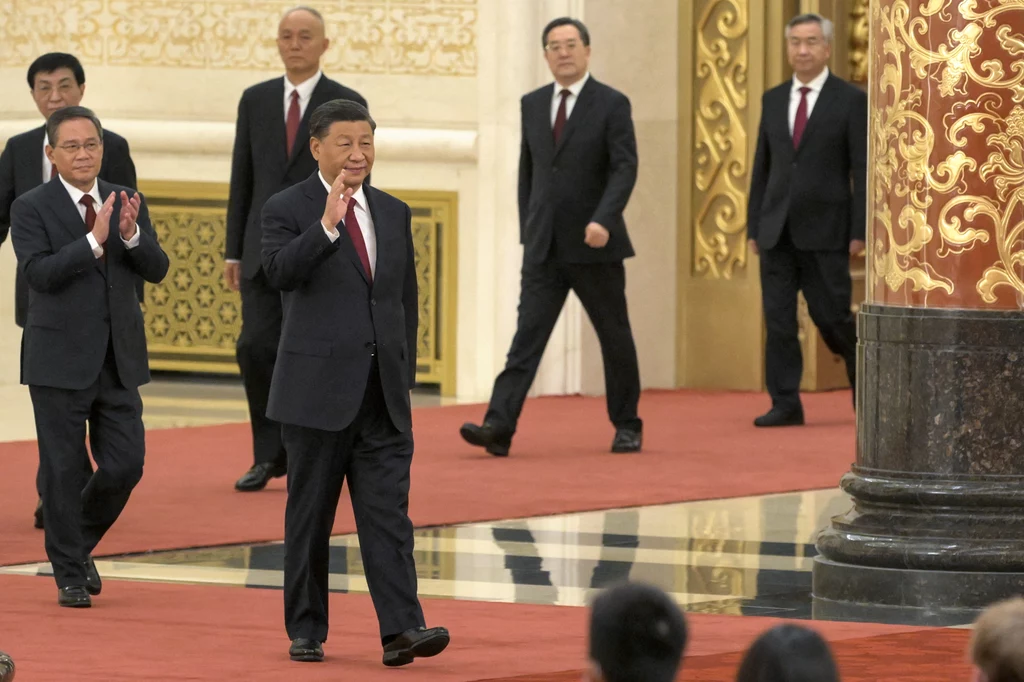 Chiński przywódca Xi Jinping Chiński przywódca Xi Jinping