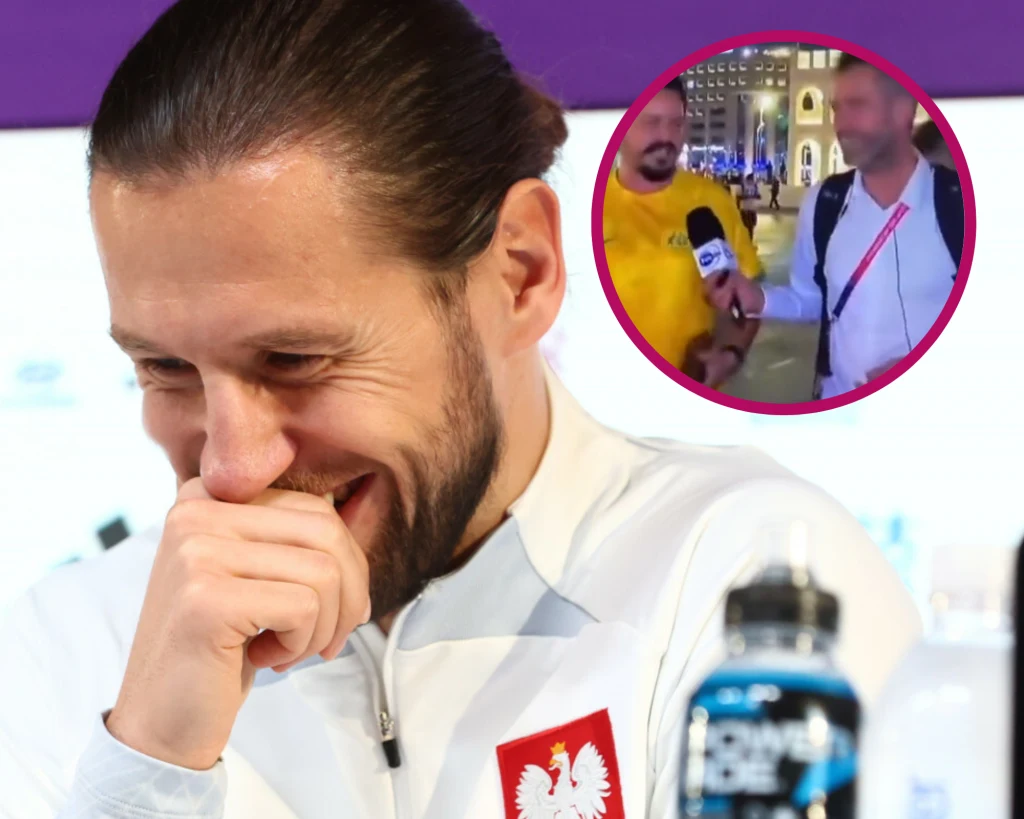 Reporter TVN wkręcony przez fana