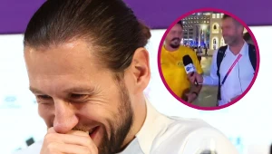 Reporter TVN wkręcony przez fana