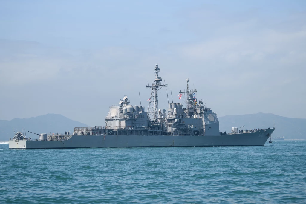 Krążownik USS Chancellorsville, zdj. ilustracyjne Krążownik USS Chancellorsville, zdj. ilustracyjne