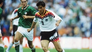Niemiec Karl-Heinz Riedle był mistrzem świata w 1990 r.