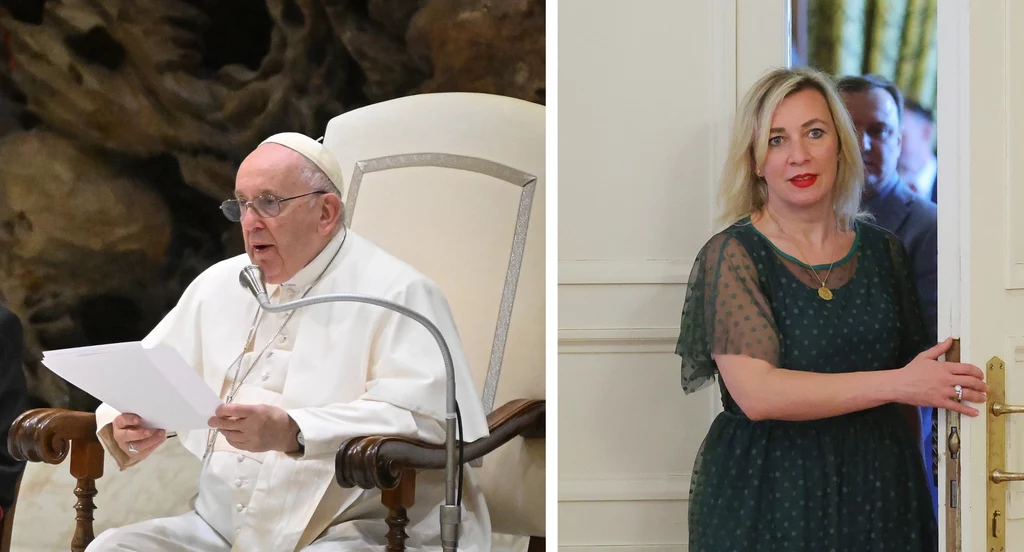 Rzeczniczka rosyjskiego MSZ Maria Zacharowa odpowiedziała na słowa papieża Franciszka Rzeczniczka rosyjskiego MSZ Maria Zacharowa odpowiedziała na słowa papieża Franciszka