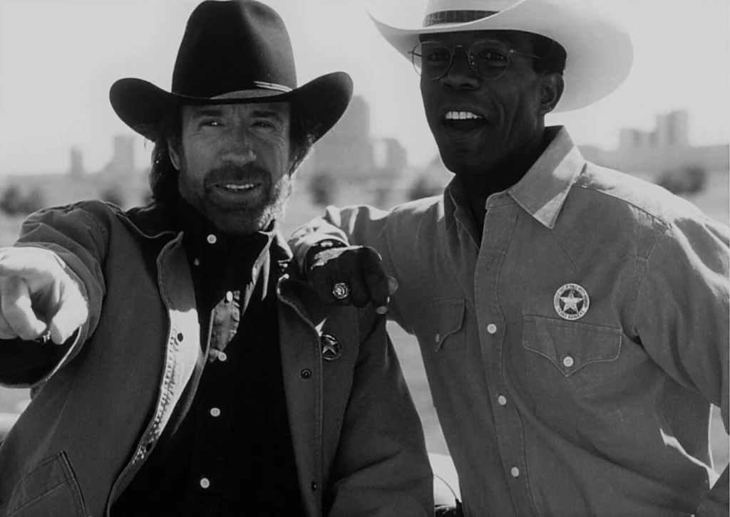 Chuck Norris i Clarence Gilyard Jr. Chuck Norris i Clarence Gilyard Jr.