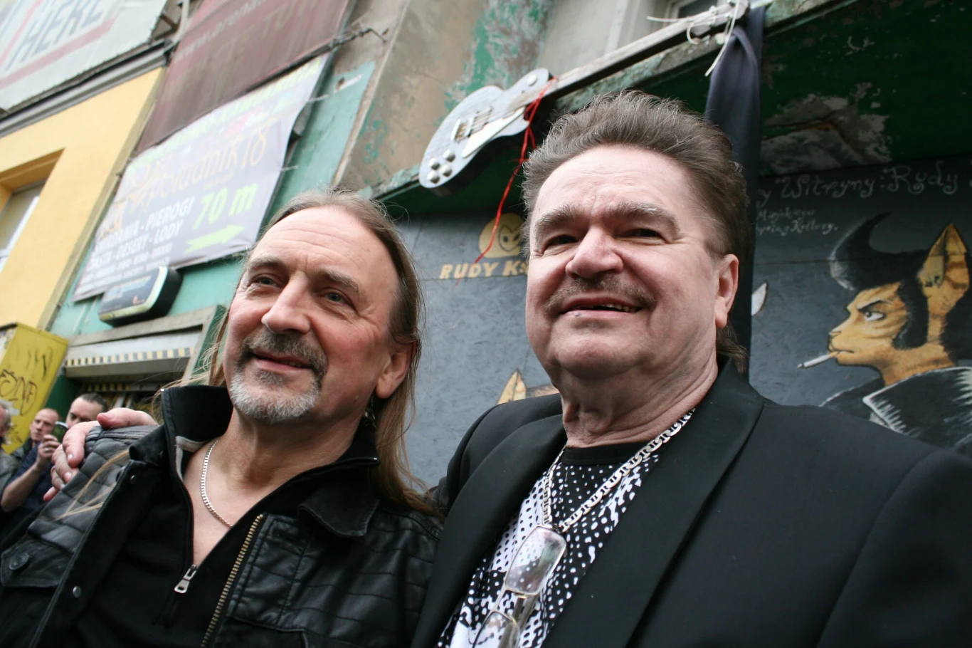 Wojciech Korda i Marek Piekarczyk przed laty