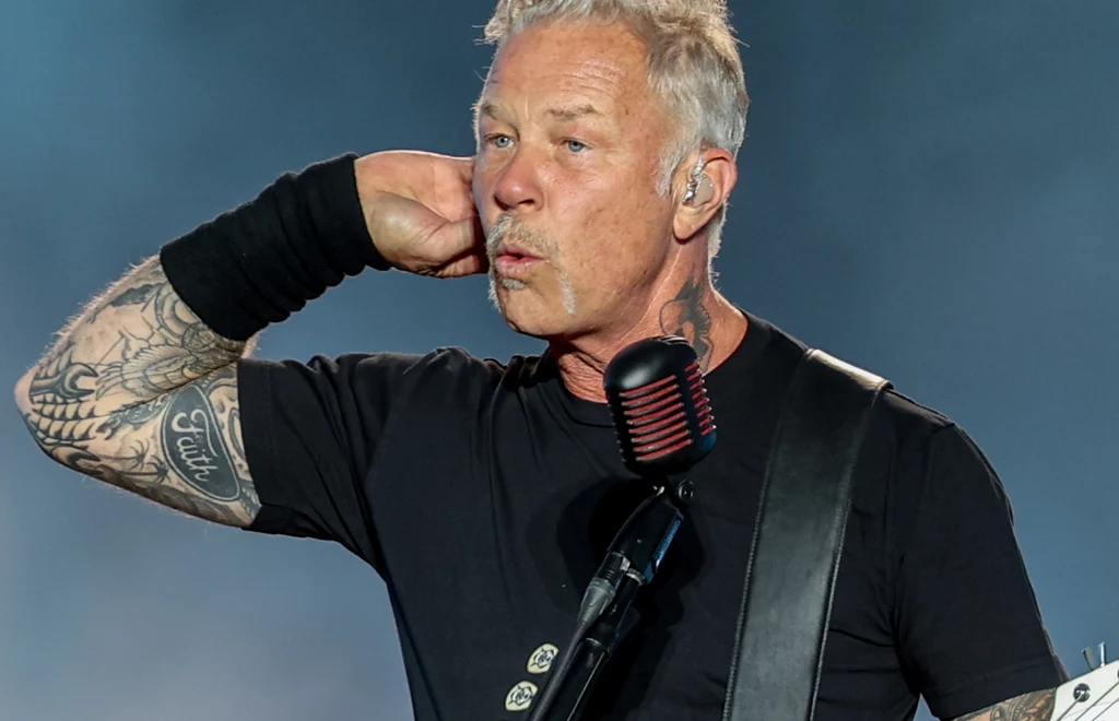 James Hetfield jest wokalistą Metalliki