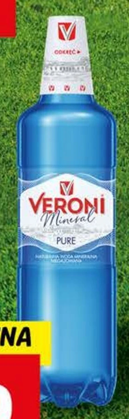 Veroni Mineral Pure Naturalna woda mineralna niegazowana 1,5 l