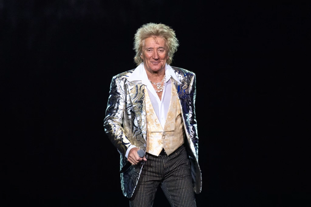 Rod Stewart na koncercie w Glasgow - 29 listopada 2022 r.