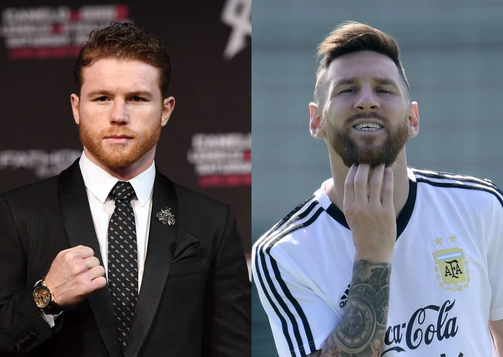 Saul "Canelo" Alvarez i Lionel Messi