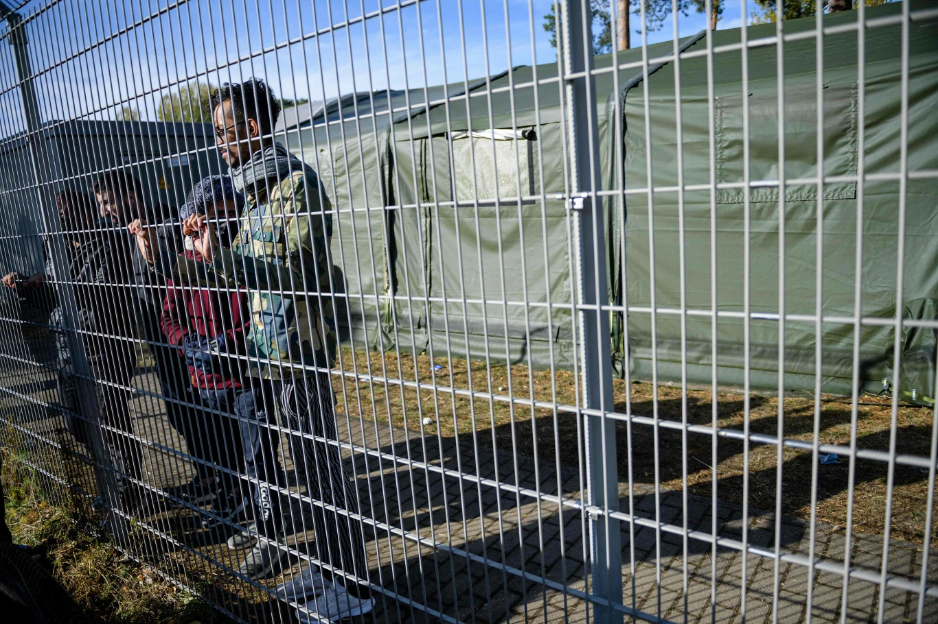 Migranci w ośrodku we wschodniej części Niemiec, zdj. ilustracyjne Migranci w ośrodku we wschodniej części Niemiec, zdj. ilustracyjne