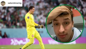 Z wrażenia złapał się za głowę. To był horror