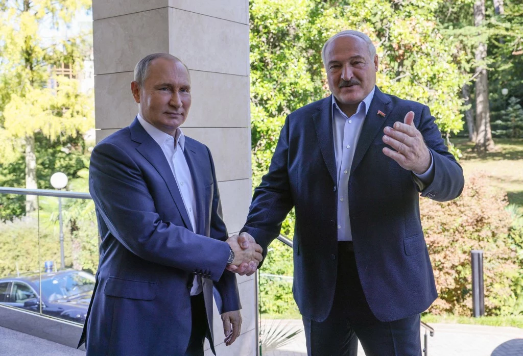 Władimir Putin i Alaksandr Łukaszenka Władimir Putin i Alaksandr Łukaszenka