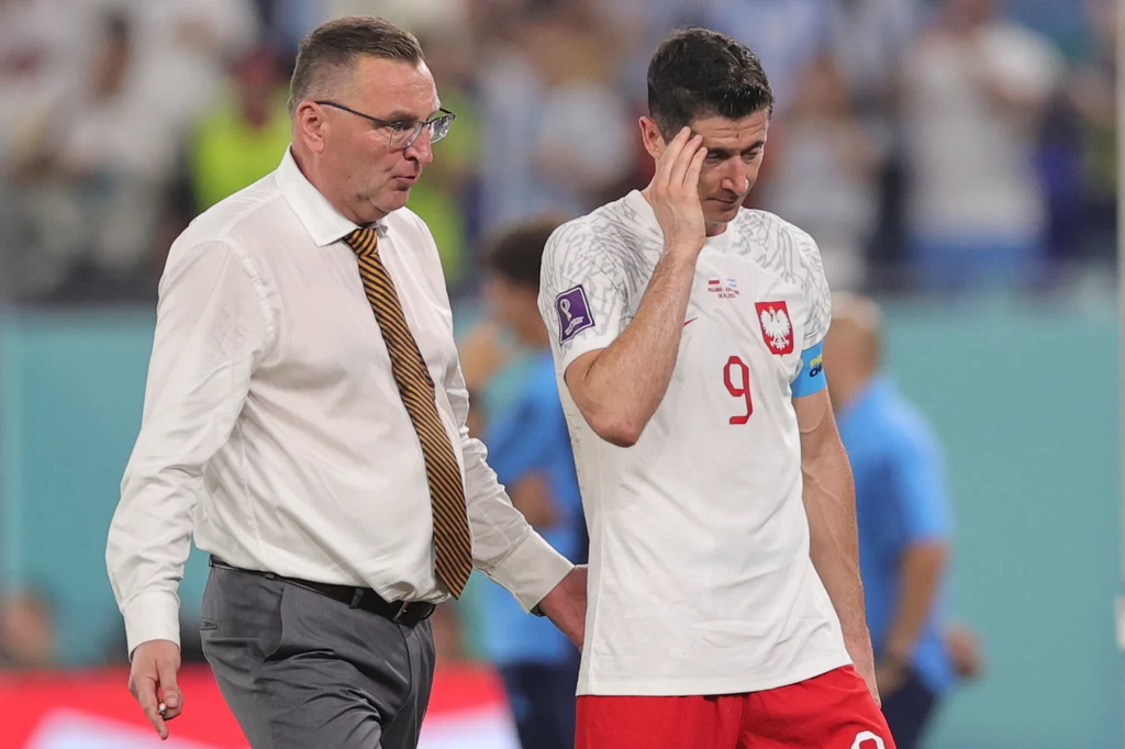Czesław Michniewicz i Robert Lewandowski Czesław Michniewicz i Robert Lewandowski