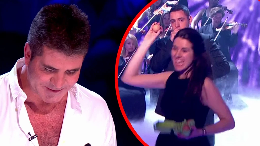 Simon Cowell został oburzony jajkami podczas jednego z finałów "Mam talent"