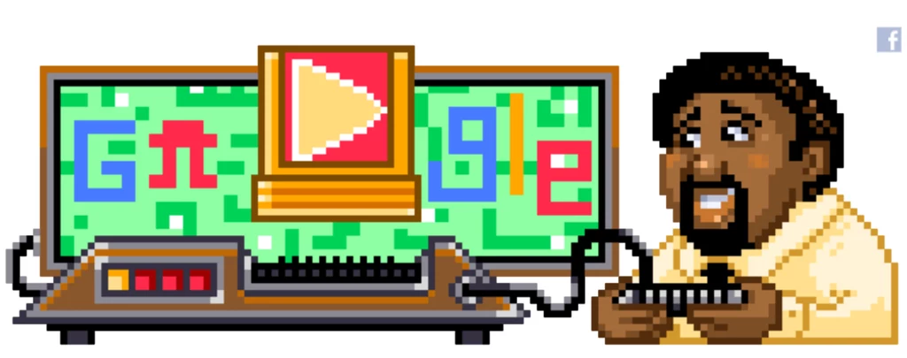 Jerry Lawson w Google Doodle/fot. Google Doodle