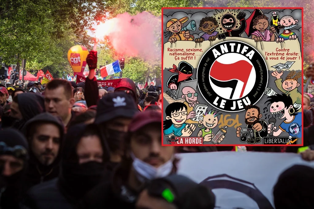 Gra planszowa "Antifa" wydana przez wydawnictwo Libertalia wzbudziła dużo kontrowersji we Francji Gra planszowa "Antifa" wydana przez wydawnictwo Libertalia wzbudziła dużo kontrowersji we Francji
