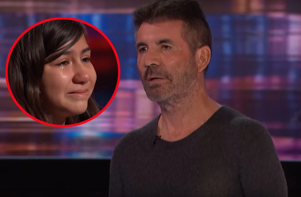 Simon Cowell podczas występu Maddie Baez stanął jak wryty / Youtube