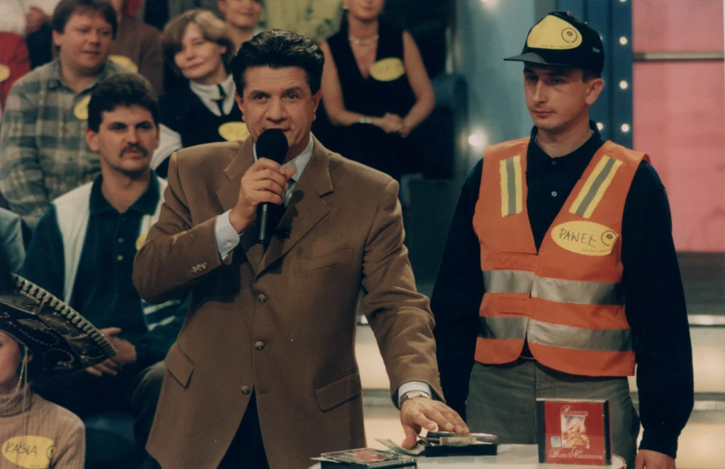 Zygmunt Chajzer w programie "Idź na całość" 