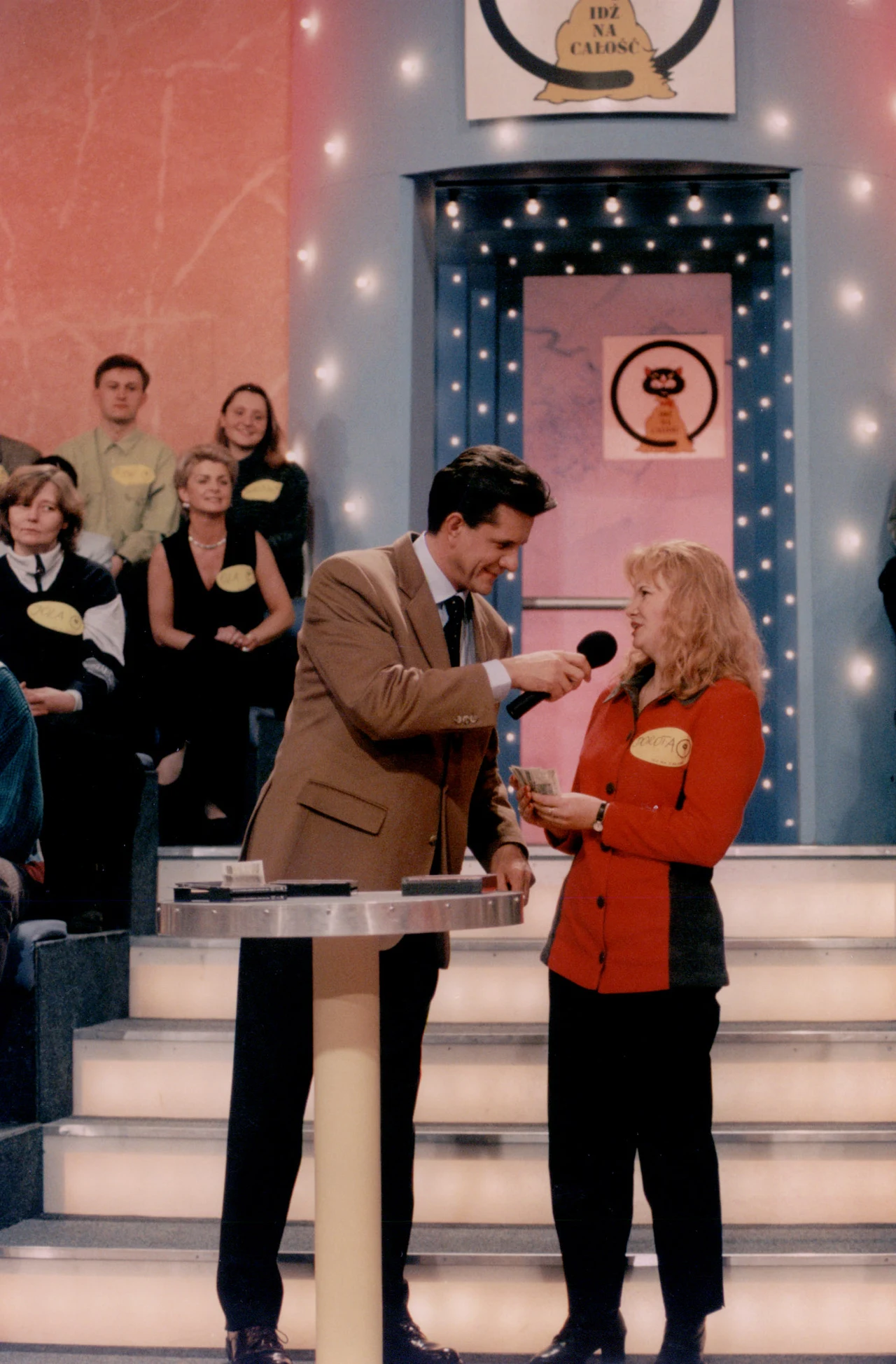 Zygmunt Chajzer w programie "Idź na całość" 