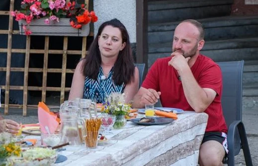 Tomasz i Justyna z programu "Rolnik szuka żony" Tomasz i Justyna z programu "Rolnik szuka żony"