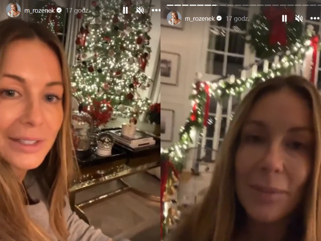 Małgorzata Rozenek-Majdan gotowa na święta. Już udekorowała dom! Małgorzata Rozenek-Majdan gotowa na święta. Już udekorowała dom!