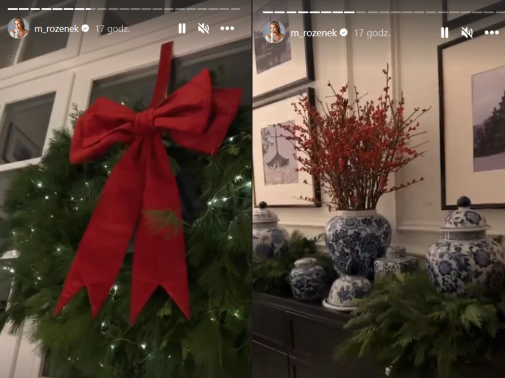 Małgorzata Rozenek-Majdan gotowa na święta. Już udekorowała dom! Małgorzata Rozenek-Majdan gotowa na święta. Już udekorowała dom!