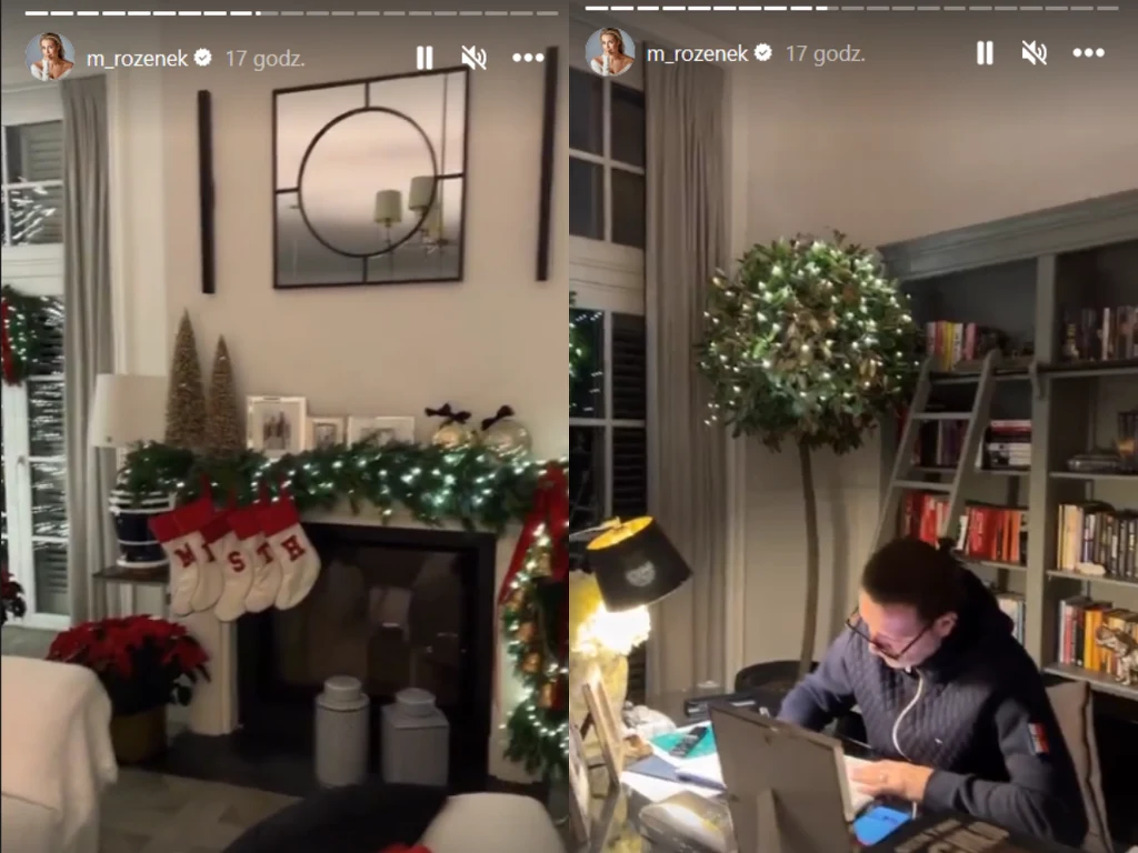 Małgorzata Rozenek-Majdan gotowa na święta. Już udekorowała dom! Małgorzata Rozenek-Majdan gotowa na święta. Już udekorowała dom!